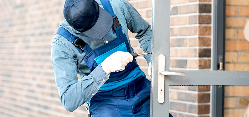 Pivot Storefront Door Locks Installation in Anaheim, California