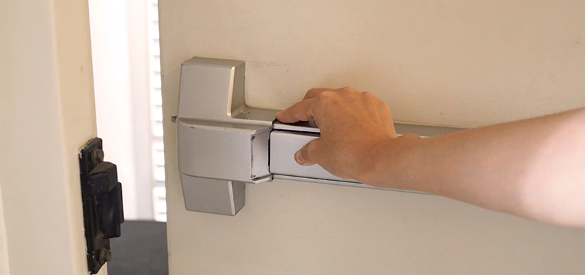 Roller Gate Panic Bar Installation in Anaheim, California
